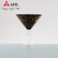 Fancy Leopard Wine Glasses Glass Cup Set