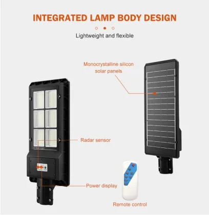 180W all in one solar street light philips