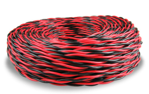 Double-core stranded copper wire