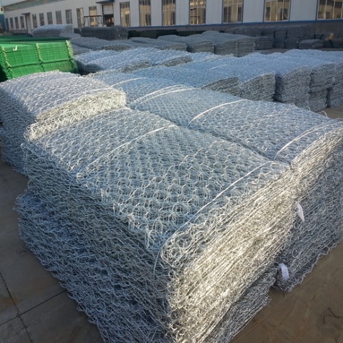 Preço de fábrica tecido malha Gabion Box