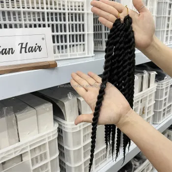 Hot Sale: 12 Inch Senegalese Twist Synthetic Ombre Curly Braid Extensions | Havana Twist Hair