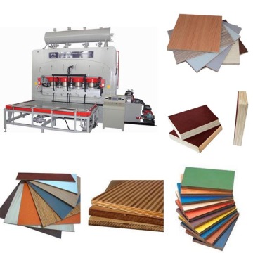 Oil cylinders hydraulic particle board manufacturering machine