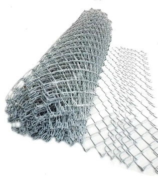 Chain Link Fence Wire Mesh Coil for Factory or Farm in Nigeria
