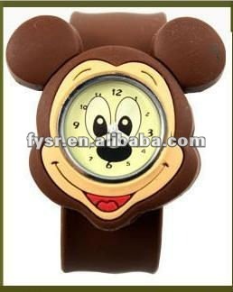 silicone Mickey Mouse watches children's Mickey Mouse wristwatches