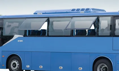 Buses 60 Seats LHD Rear Engine Passenger Bus VIP Luxury Bus