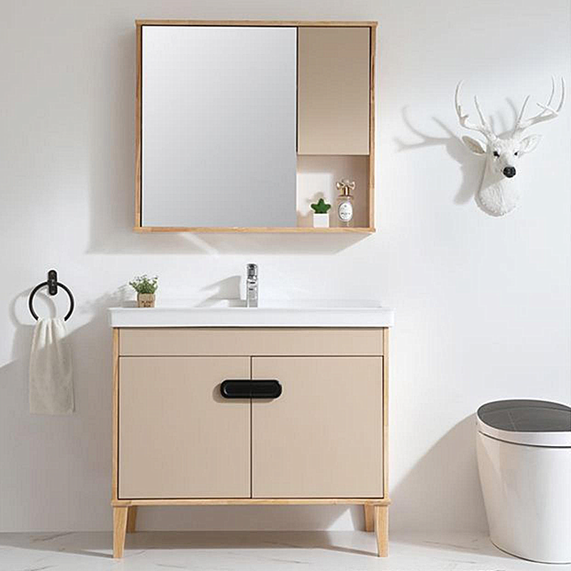 Elegant Double Door Bathroom Cabinet