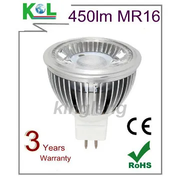 MR16 COB LED Downlight, CRI83, CE,RoHS,3years warranty