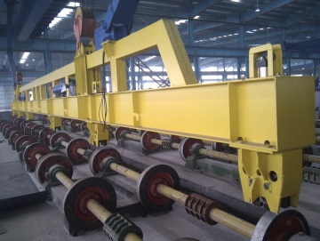Máquina centrífuga eléctrica de poste de hormigón prefabricado