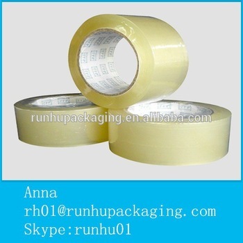 6 rolls/shrink parcel transparent packing tape