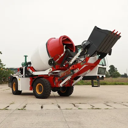 Mini Self-Loading Concrete Mixer for Construction Works
