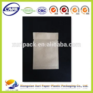 Craft Paper Resealable Food Bags