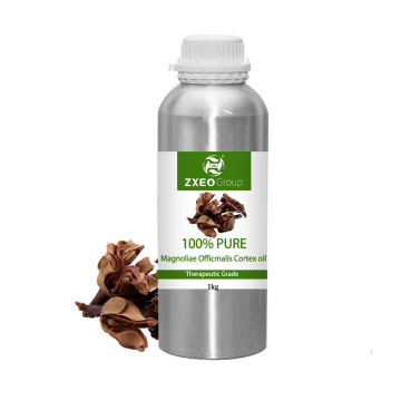 100% puro natural orgânico magnoliae officmalis Óleo essencial do córtex para cuidados com a pele
