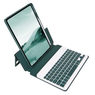 Original Wireless Bluetooth Keyboard Detachable Tablet Case with Pencil Holder for iPad 7th/8th/9th