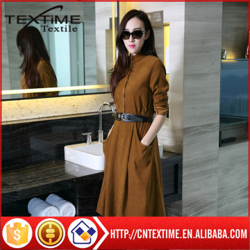 suede suit-dress fabric/fashion dress fabric