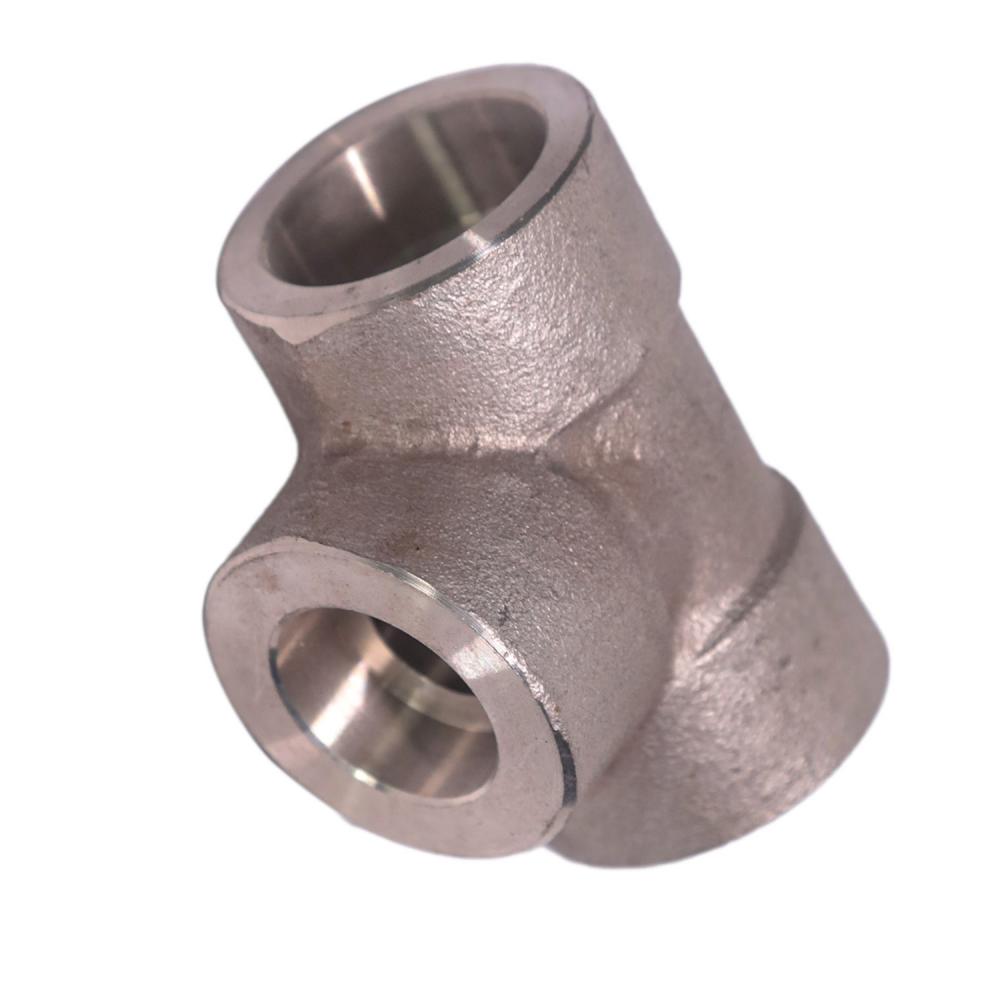 SS304 Stainless Steel Equal Tee/Cast Fittings Thread