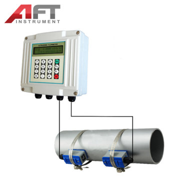 Low Price Smart PVC Pipe Ultrasonic Flow Meter RS485 Multi-Pulse TUF-2000