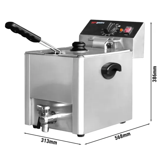 Electric Stainless Steel Commercial Kitchen Double Tanks Electric Deep Fryer Efh8