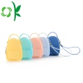 Food Grade Backpack Shape Coin Purse With Change