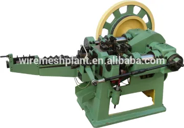 High speed and low noise nail making machine