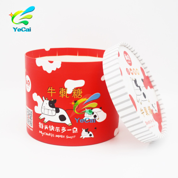 Caramelle di carta chiare personalizzate di prodotto caldo scatole nuovo contenitore di carta alimentare a Guangzhou