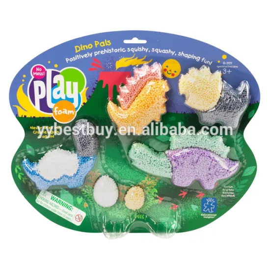 Educational Insights PlayFoam dinosaur kit suqishy modeling foam for kids