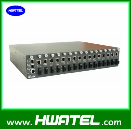 Original D LINK media converter Rack DMC-2000