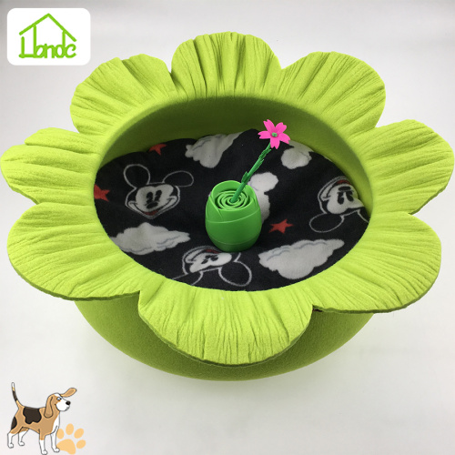Wholesale comfortable lotus felt pet nest