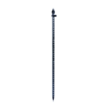 Professional 2M 2-Section Carbon Fiber GPS GNSS Rover Telescopic Pole with Snap-Lock System for Land Surveying