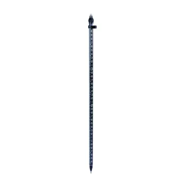 Professional 2M 2-Section Carbon Fiber GPS GNSS Rover Telescopic Pole with Snap-Lock System for Land Surveying