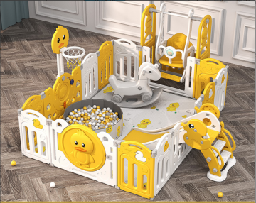 2024 Luxury Big Size Foldable Plastic Playpen for Kids: The Ultimate Baby Safety Fence