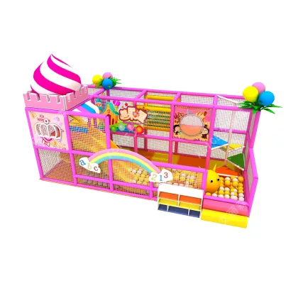 Interactive Kids Furniture Playland: Combining Software, Ball Pool, Slide, and Drilling Experiences for Young Learners