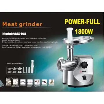 Hot stainless steel meat grinder-Kenwood
