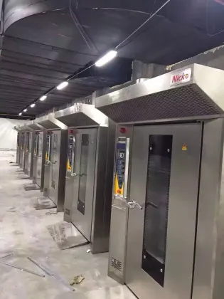 Commecial Bakery Rotary Rack Bread Baking Oven Bakery Bread Equipment