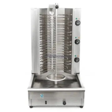 Commercial Stainless Steel Electric Shawarma Broiler Grill Machine Vertical Kebab Roaster Middle East Rotisserie Equipment
