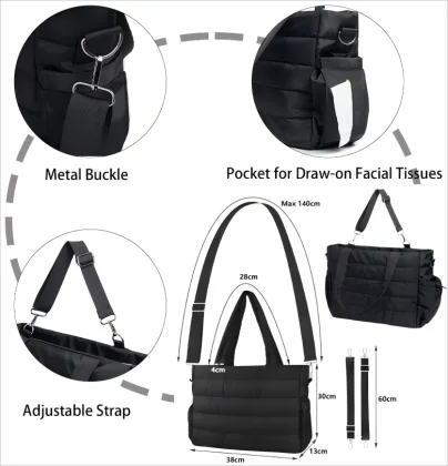 Multi-Pocket Waterproof Mommy Bag