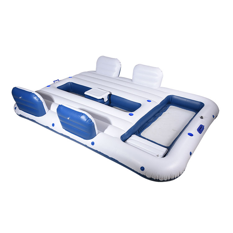 Simple multifunctional floating island inflatable floatie