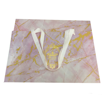 Creative Eco-Friendly Foldable Reusable Kraft Paper Bags for Gifts