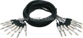 Ular tahap DMB seri multi-saluran kabel Stereo Jack ke Stereo Jack