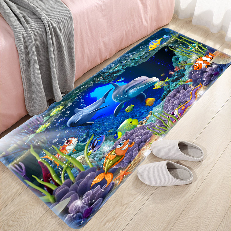 3D carpet visual illusion floor mat1-54