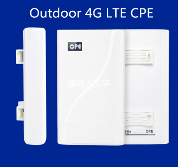4G LTE CPE outdoor with sim card slot,2 Lan ports,Cat 4,factory supplier LT18