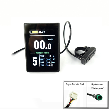 Greenpededal KT LCD8S شاشة TFT للدراجات الكهربائية