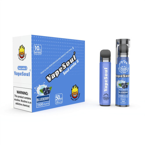 En gros 12 saveurs uniques vapesoul 1500puffs en vrac acheter