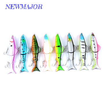 Newmajor 13cm Multisektion Hårt bete Lure för hav, flod, sjö och havfiske
