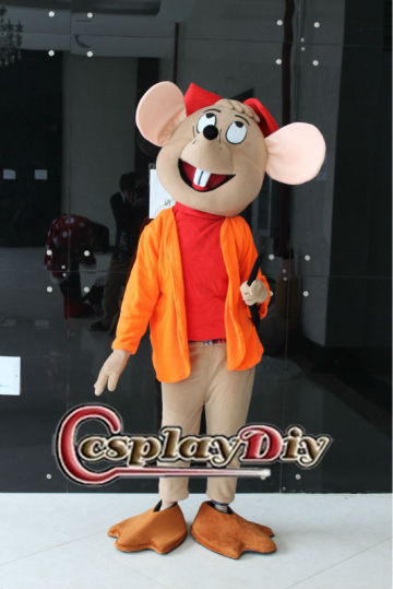 Mouse mascot costume cartoon mascot costume