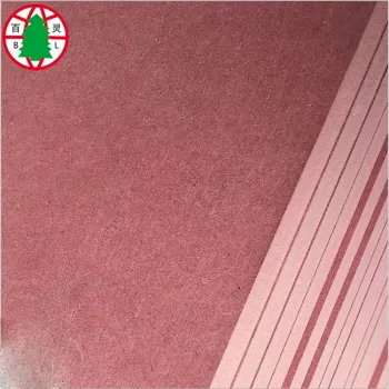 pink inflaming retarding MDF fireproof MDF sheet