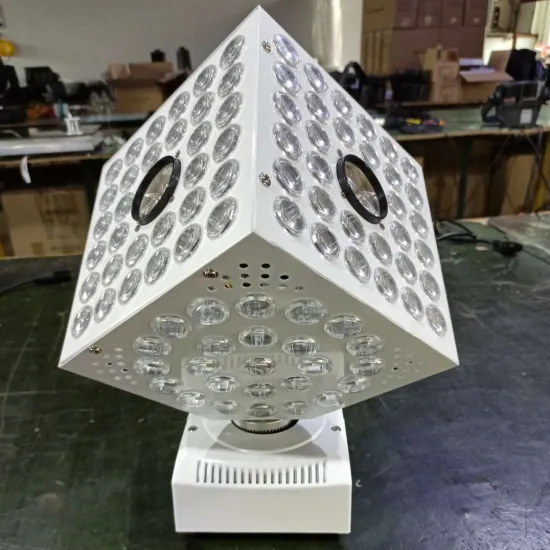 new arrival 12*3w RGB 3in1 led square magic disco rotate effect light for ktv