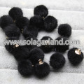 16MM Mink Fur Ball Pompom Pom Ball Charm Pendants