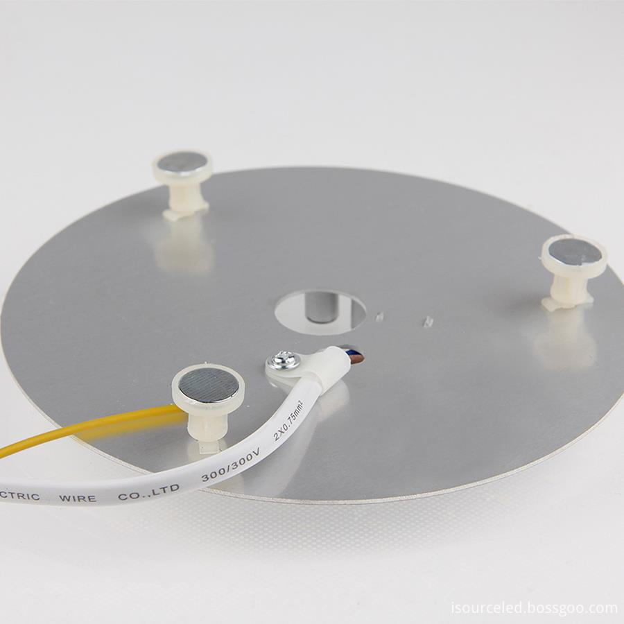 Led light pcb board warm coloured led light bottom view