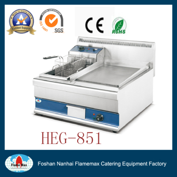 Heg-851 Electric Griddle with Electric Fryer