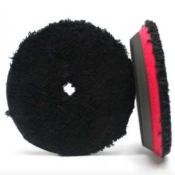 2020 Maxshine Hot Seller Beveled Edge 5" DA Plush Microfiber Buffing Pad